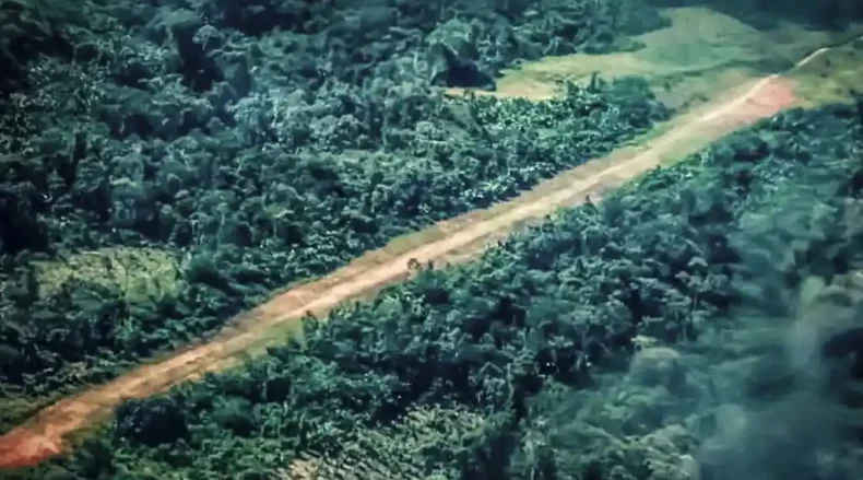 Una pista de aterrizaje clandestina en medio del bosque en Ucayali. Foto: Santiago Romaní