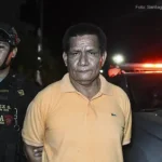 El empresario Hugo Soria Flores tras ser capturado por la Policía Nacional de Perú en Ucayali. Foto: cortesía Santiago Romaní